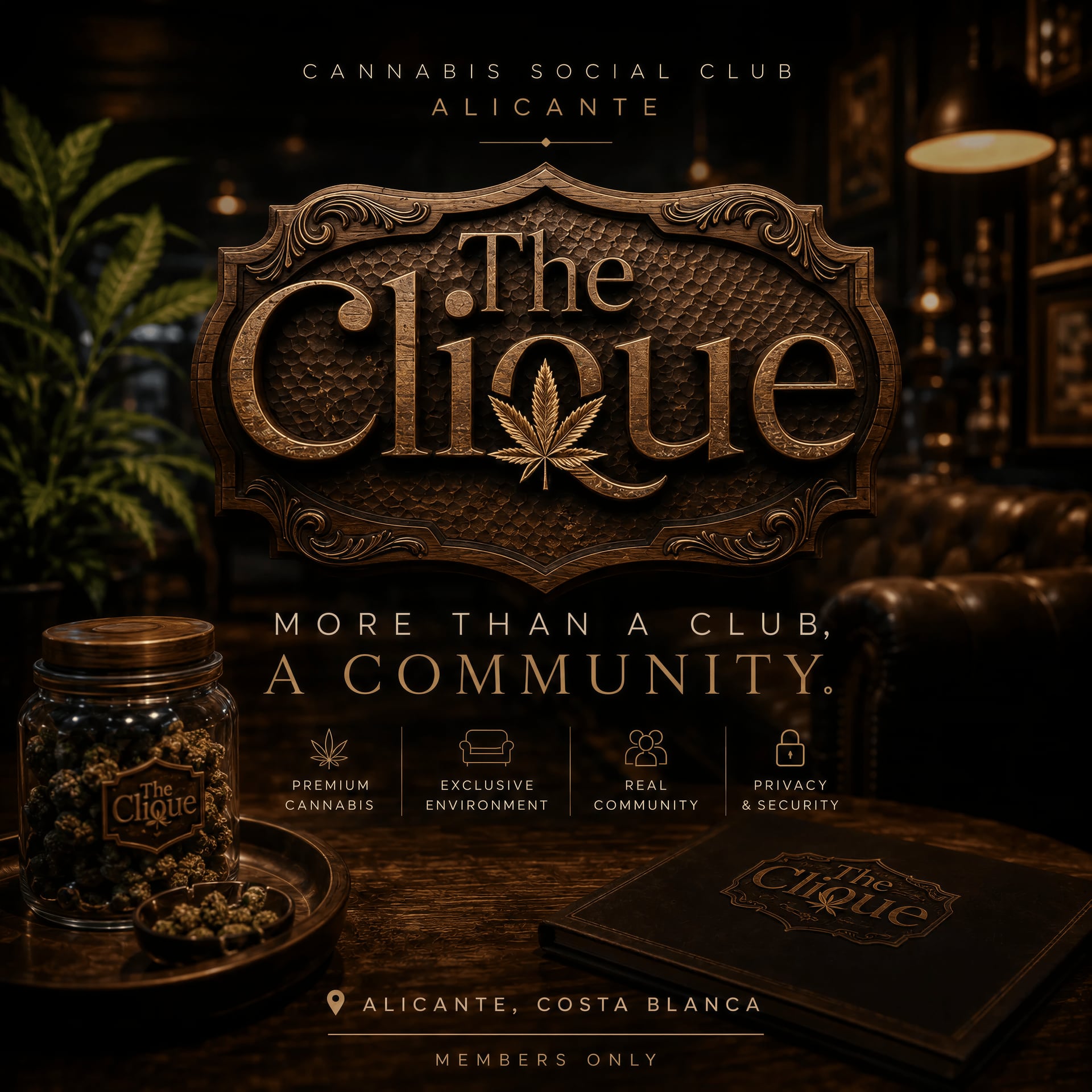 The Clique logo