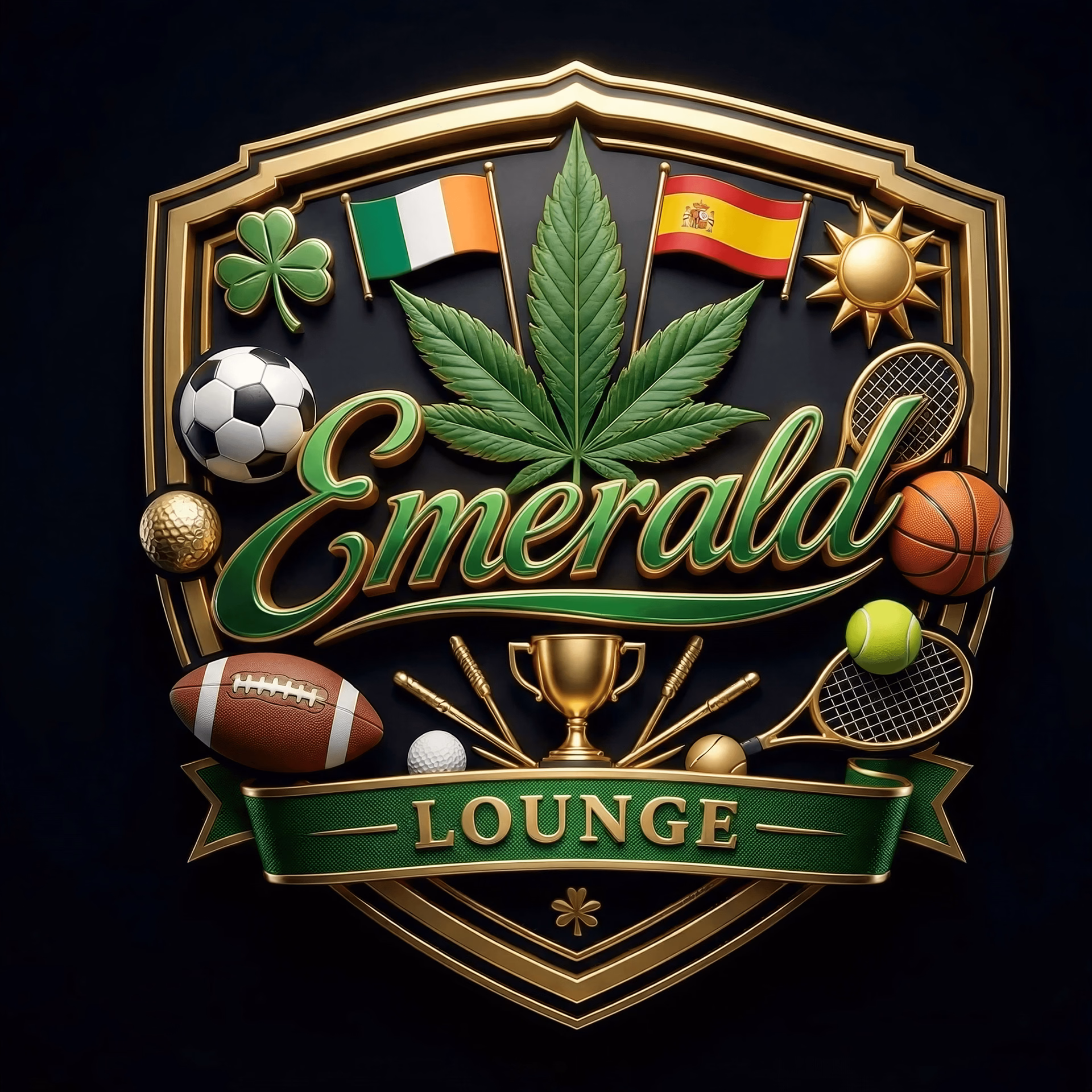 Cannabis Social Club Emerald Lounge logo