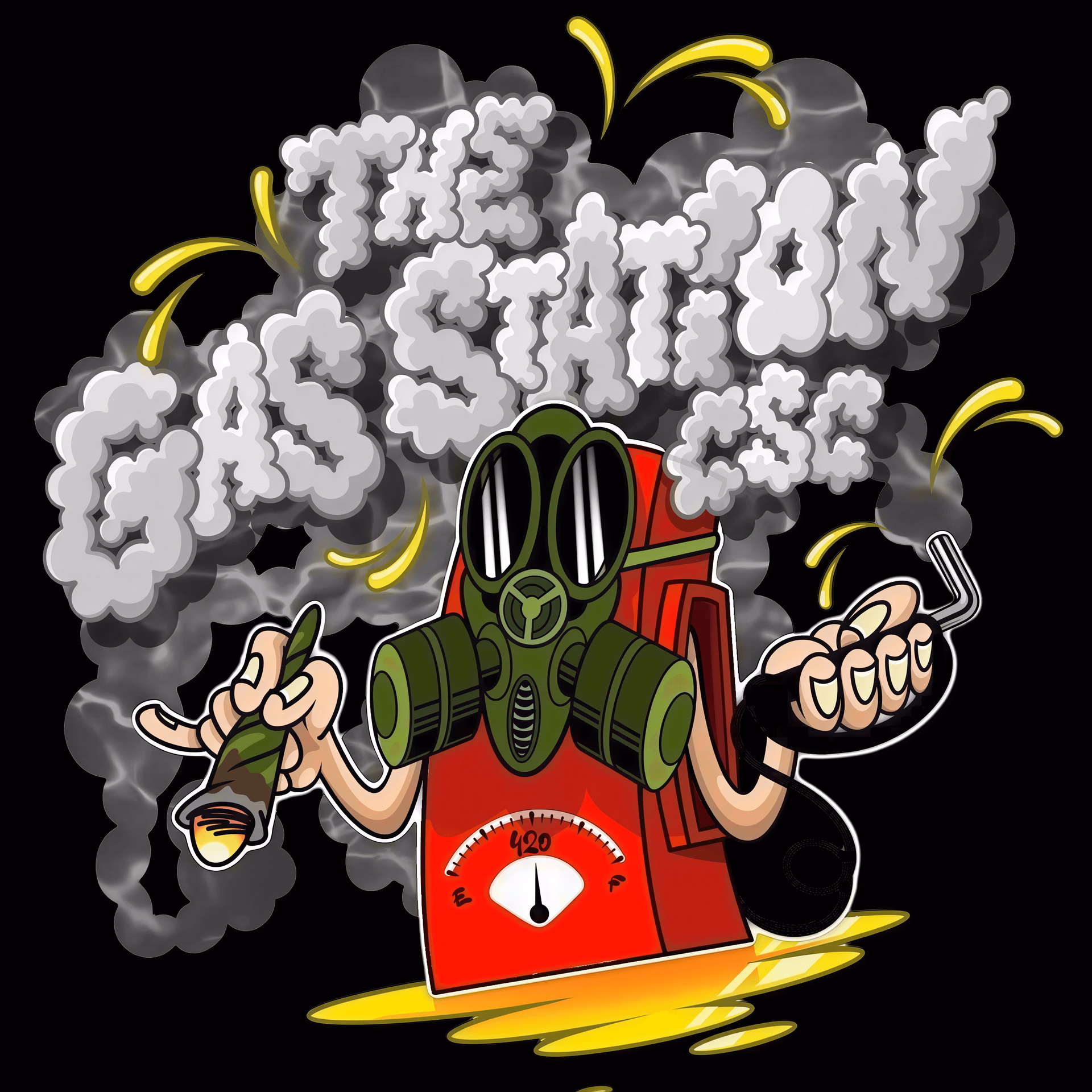 Cannabis Social Club The Gas Station logo