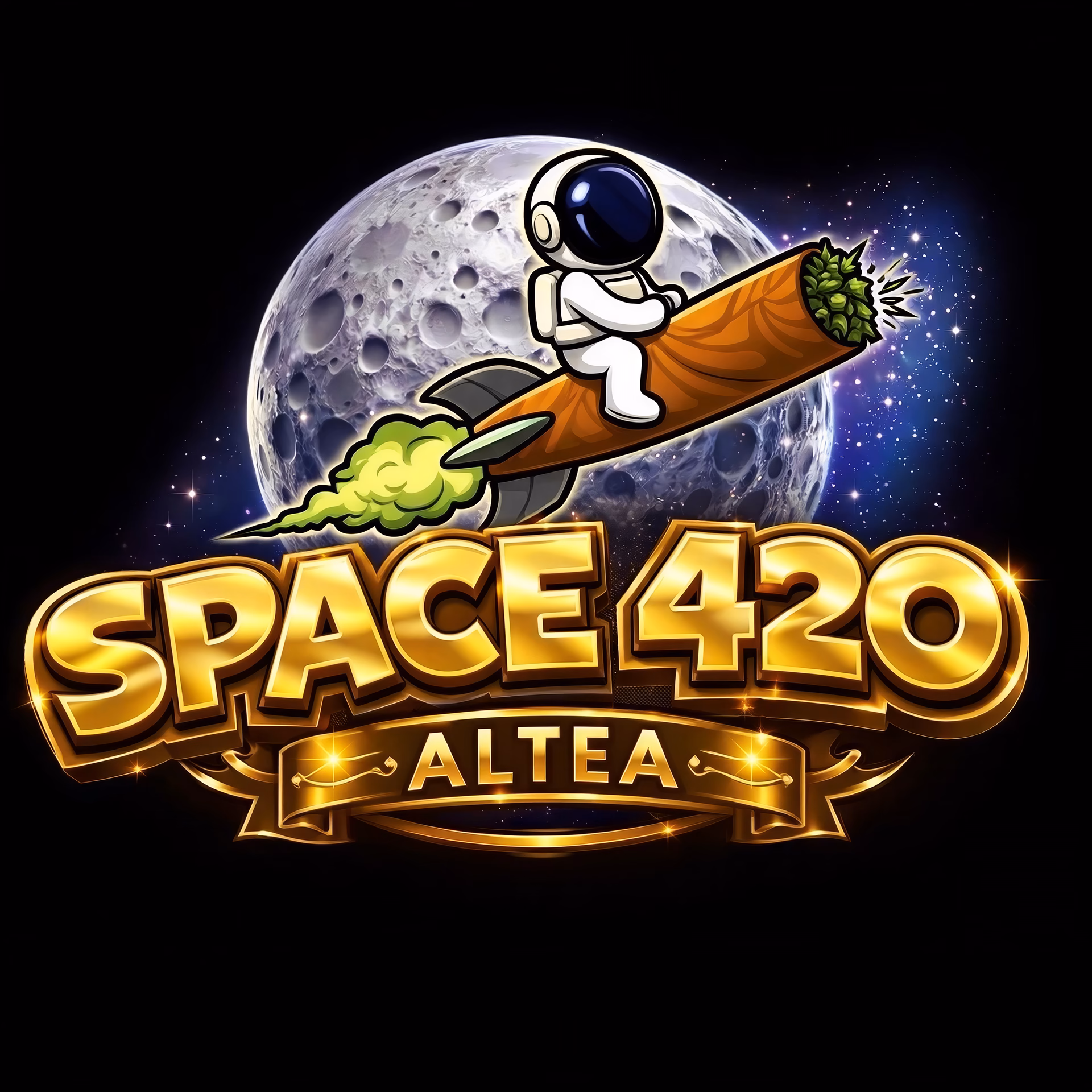 Cannabis Social Club Space 420 logo